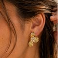 Boucles d’oreilles Camélia