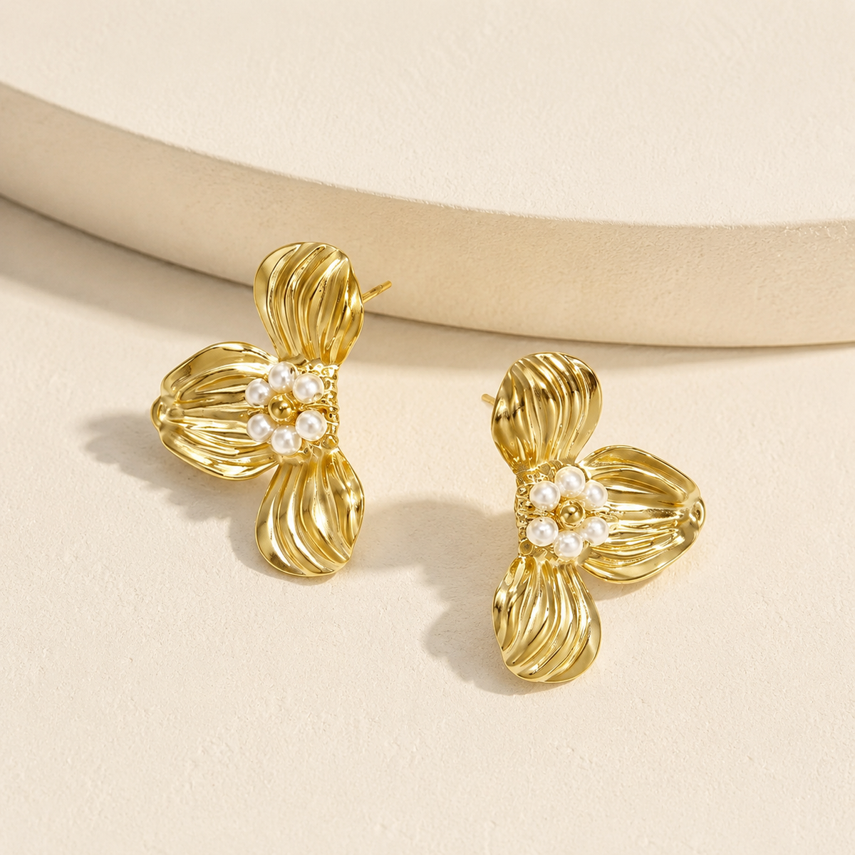 Boucles d’oreilles Camélia