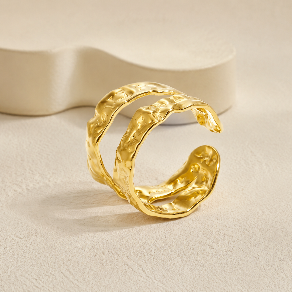 Bague ajustable Ondine