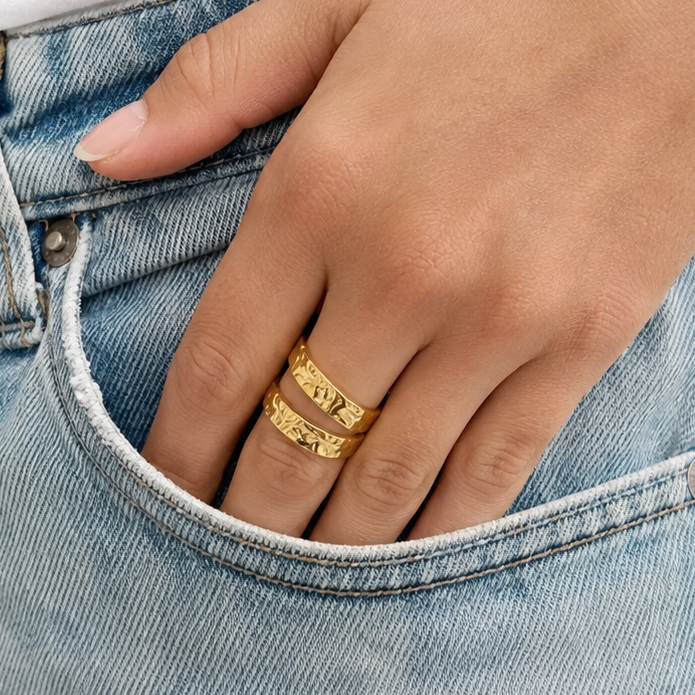 Bague ajustable Ondine